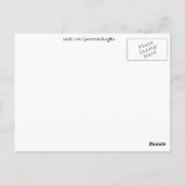 私に重要です ポストカード (裏面)