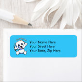 私に関してはBichon Frise It All About Me ラベル (インサイチュ)