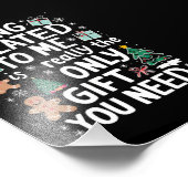 私に関係しているクリスマス家族クリスマスギフト フォトプリント            (角)