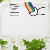 私に陽気なミームがあります キッチンタオル (折り畳み)