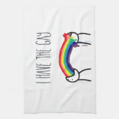 私に陽気なミームがあります キッチンタオル (縦)