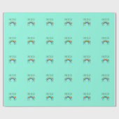 私に陽気なミームがあります ラッピングペーパー (フラット)