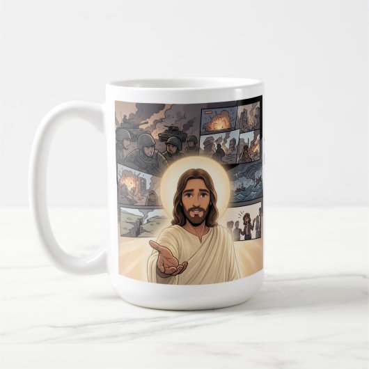 私に集中して コーヒーマグカップ (左)