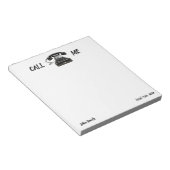 私に電話カスタム古いファッション電話ロータリダイヤル ノートパッド (アングル)