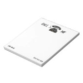 私に電話カスタム古いファッション電話ロータリダイヤル ノートパッド (回転)