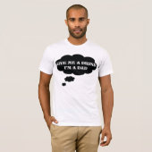 私に飲み物を、私ありますパパの初めてのパパのTシャツが与えて下さい Tシャツ (正面フル)