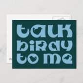 私に鳥の話を聞かせて ポストカード (正面/裏面)