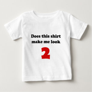 私に2つのベビーのクリーパーおよびワイシャツを見させます ベビーTシャツ