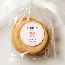 私に30歳のエレガントピンクの弓30歳の誕生日