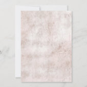 私に30語を話す,誕生日,シャンパン,ピンク 招待状 (裏面)