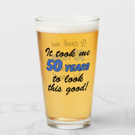 私に50年をよいこれを見るために取りました タンブラーグラス (ドリンク正面)