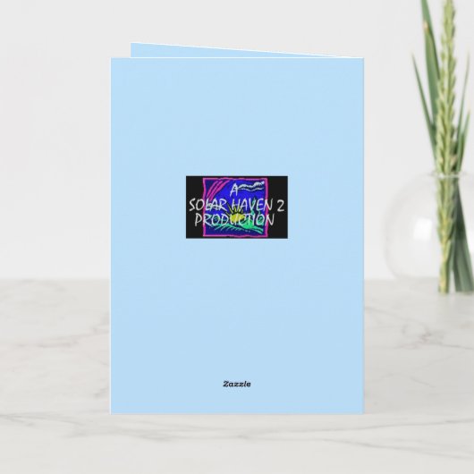 "私に"挨拶状を許して下さい カード (裏面)