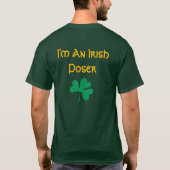 私に、私ありますアイルランドの気取り屋が接吻して下さい Tシャツ (裏面)