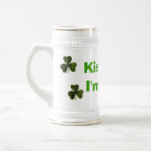 私に、私ありますアイルランド語が接吻して下さい ビールジョッキ (左)