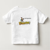 私に、私ありますドイツ語が接吻して下さい! トドラーTシャツ (裏面)