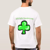 私に、私話しますアイルランド語を接吻して下さい! Tシャツ (裏面)