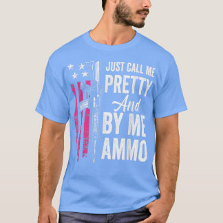 私にAmmoAr15かわいらしラ買ディと呼べおもしろいて Tシャツ
