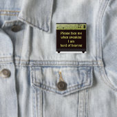 私にAmpボタン直面して下さい 缶バッジ (インサイチュ)