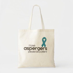 私にAspergersがあります トートバッグ