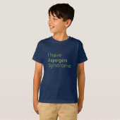 私にaspergers -子供のTシャツ--があります Tシャツ (正面フル)