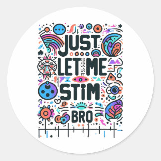 私にBro自閉症の意識を静める ラウンドシール