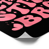 私にBro自閉症の認識のおもしろいグルーヴィをスティム ポスター (角)