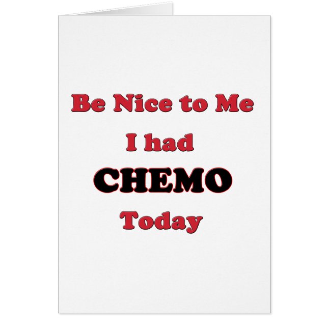 私にChemoが今日あった私にニースがあって下さい (正面)