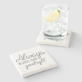 私にGoodnight常に接吻して下さい ストーンコースター (横)