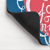 私にGoodnight常に接吻して下さい マウスパッド (コーナー)