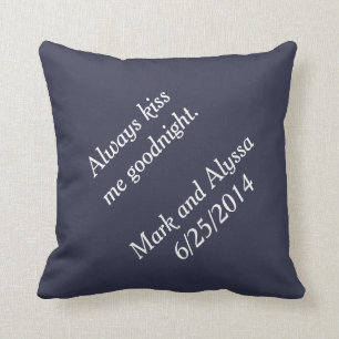 私にgoodnight.常に接吻して下さい クッション