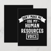 私にhrの声を使わせなおもしろいい セーブザデート (正面/裏面)