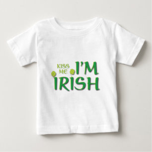 私にImアイルランド語接吻して下さい ベビーTシャツ