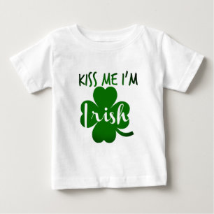 私にimアイルランド語接吻して下さい ベビーTシャツ