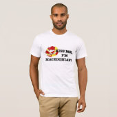 私にImマケドニア人接吻して下さい Tシャツ (正面フル)