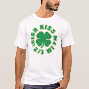 私にIm半分のアイルランド語接吻して下さい Tシャツ