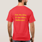 私にMoreReferralsを得る方法を尋ねて下さいか。 Tシャツ (裏面)