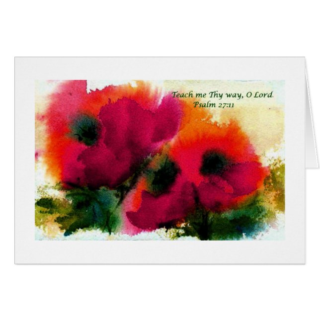 私にThy Psalm方法O主の   27:11を教えて下さい (正面横)