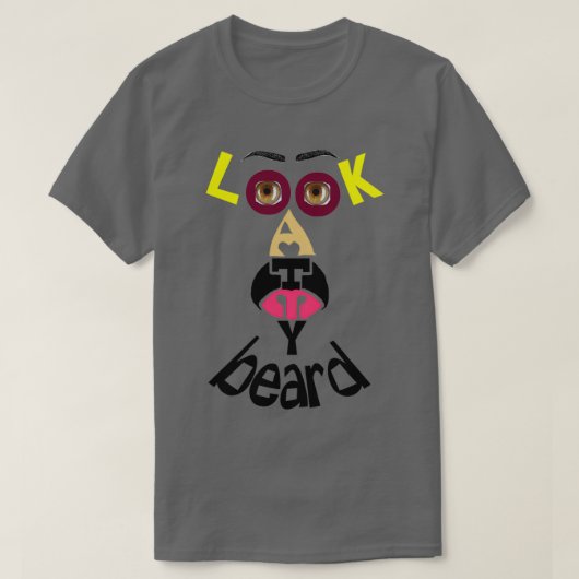 私のあごを見る2 Tシャツ (デザイン正面)