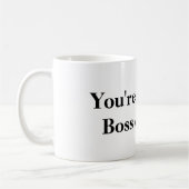 私のあなたはないボス コーヒーマグカップ (左)