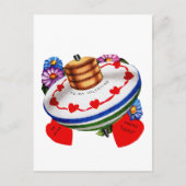 私のあなたはバレンタインの~の上に! シーズンポストカード (正面)