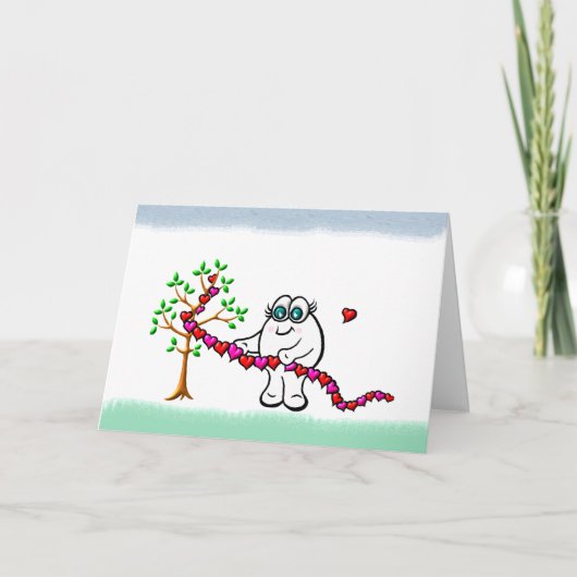 私のあなたへの愛は日に日に強くなる シーズンカード (正面)