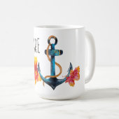 私のいかりのマグです コーヒーマグカップ (正面右)