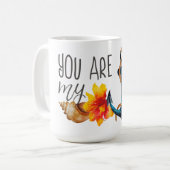 私のいかりのマグです コーヒーマグカップ (正面左)