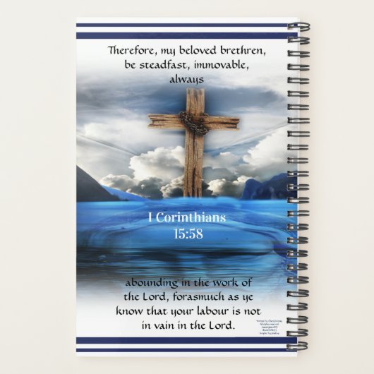 私のいかりは事業芸術的プランナーを持つ プランナー手帳 (裏面)