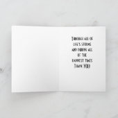 私のいかりは嵐の中と最も幸せな時に サンキューカード (内部)