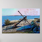 私のいかりは油絵のポスターを掲げている ポスター (正面)