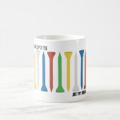 私のいつもの紅茶ゴルフ コーヒーマグカップ (中央)