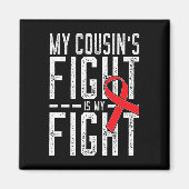 私のいとこの戦いは私の戦い血が待ち受けている マグネット (正面)