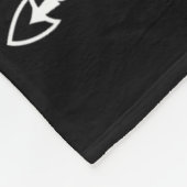 私のいとこはAu-some自閉症の認識月のサポート フリースブランケット (角)