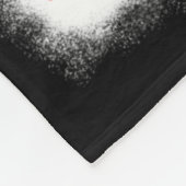 私のいとこハート病認識度Mに衣服赤 フリースブランケット (角)